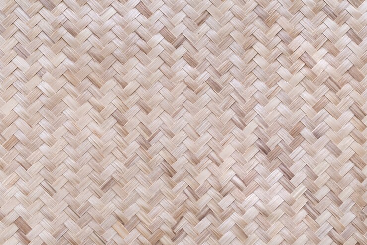 Tecido artesanal de bambu tradicional