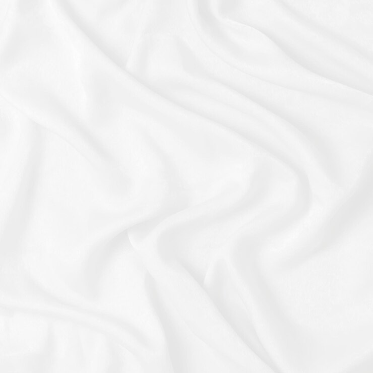 Foto tecido branco minimalista enrugado