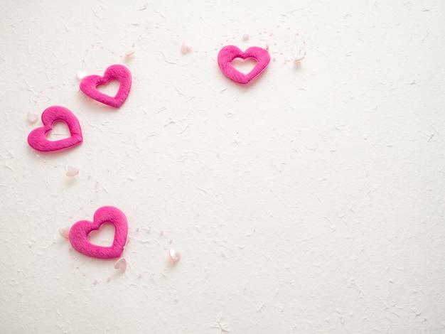 Tecido de forma de coração em papel de amoreira branca