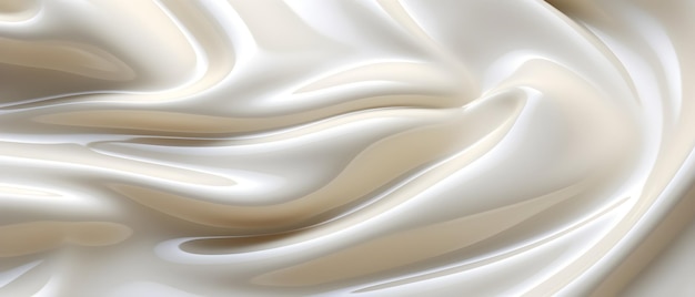 Tecido de seda branco com efeito de luz suave.
