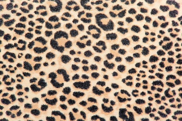 Tecido exótico de fundo imitando pele de leopardo