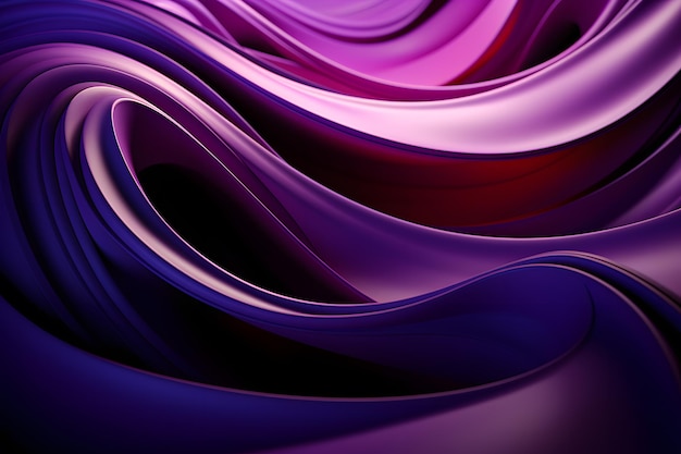 Tecido Opulento Elegância Abstrato Roxo Cetim