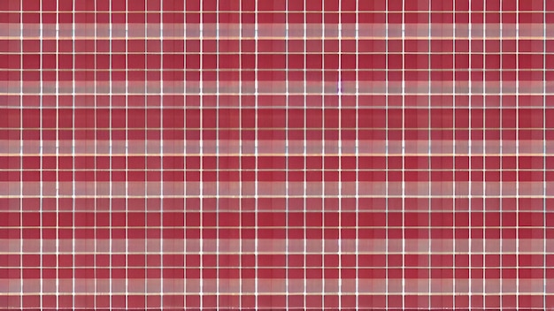 Tecido xadrez vermelho que é xadrez tartan.