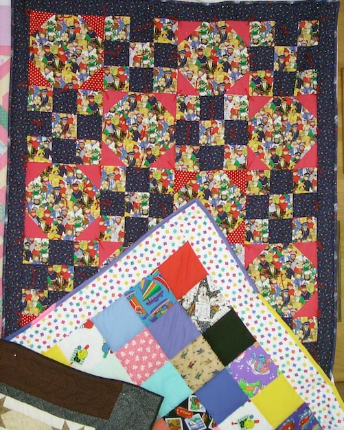 Tecidos abstratos de fundo Decoração têxtil de perto