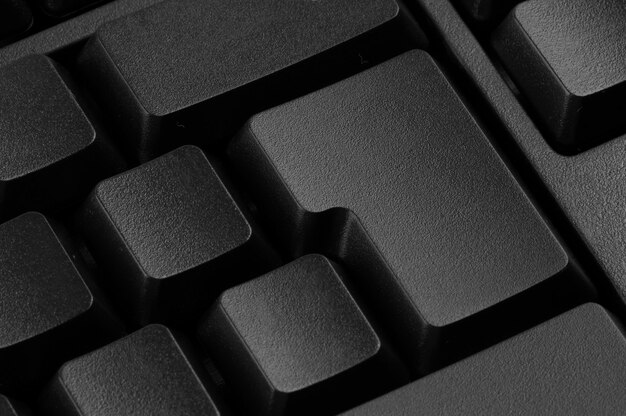 teclado de computadora negro