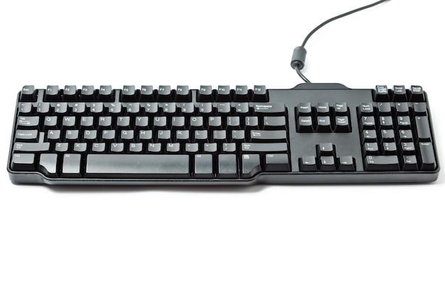 Teclado de computador isolado