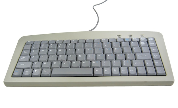 Teclado con estilo para la computadora