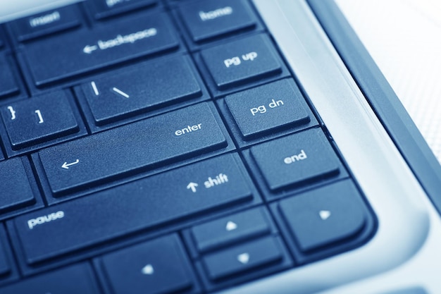Teclado del ordenador portátil