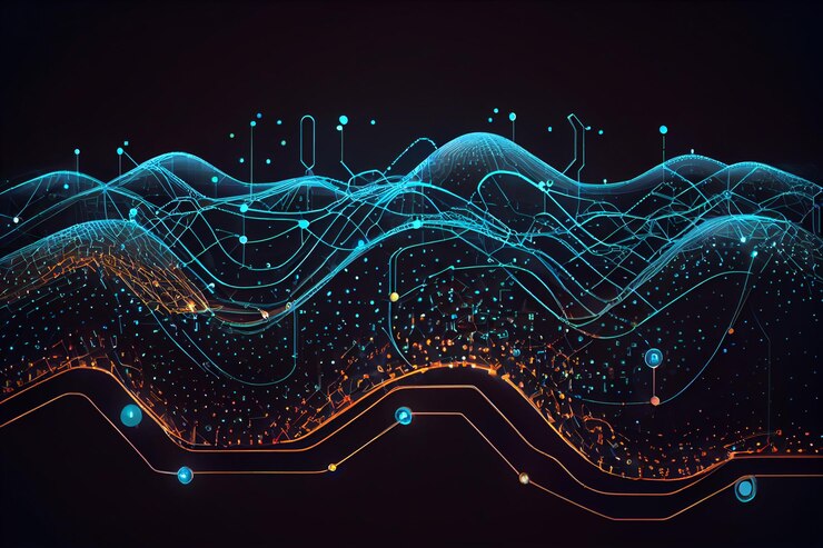 Tecnología abstracta backgroundgenerative ai