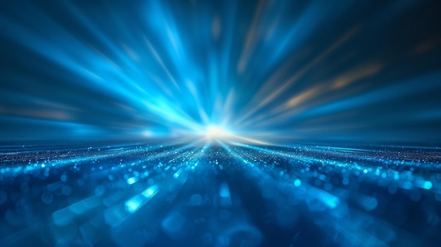 Tecnología abstracta partícula de fondo de luz