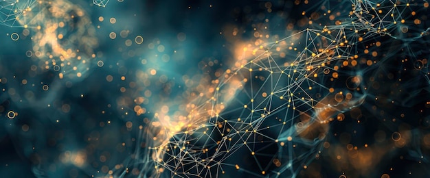 Tecnología Abstracto Blockchain Patrones neuronales Tecnología Resumen De antecedentes