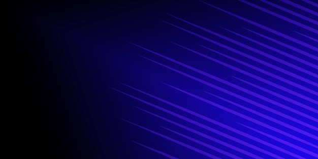 Tecnologia azul escuro abstrata Padrão de movimento de linhas de listras de alta velocidade