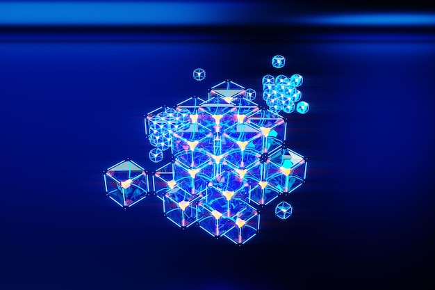 La tecnología blockchain, la red neuronal de grandes datos, bloquea el entrenamiento de inteligencia artificial Hitech