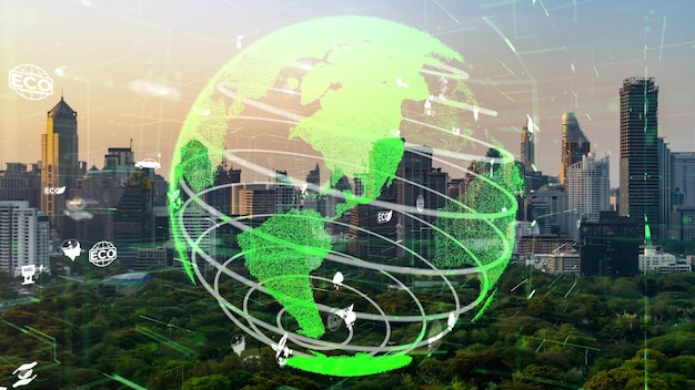 La tecnología de la ciudad verde avanza hacia un concepto de alteración sostenible