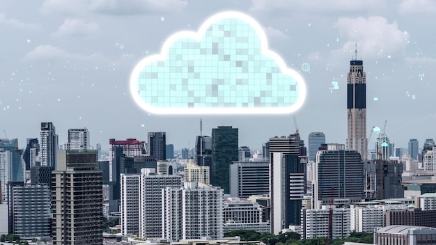 Tecnología de computación en la nube y almacenamiento de datos en línea para compartir datos de alteración