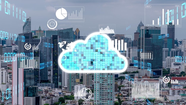 Tecnología de computación en nube y almacenamiento de datos en línea para el intercambio de datos de alteración