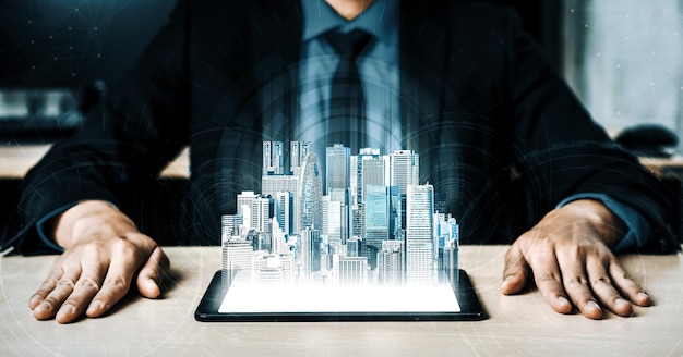 Tecnología de comunicación 5G de las redes de Internet