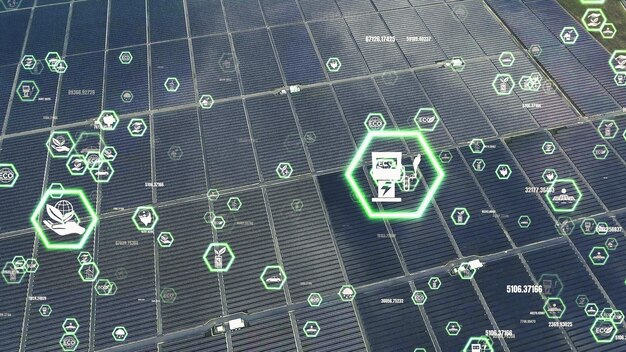 Tecnología de conservación del medio ambiente y enfoque ASG global sostenible