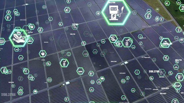 Tecnología de conservación del medio ambiente y enfoque ASG global sostenible