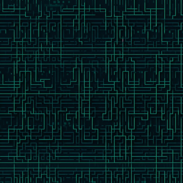 Foto tecnologia crypto seamless textura branco e preto verde