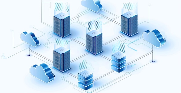 Tecnologia de armazenamento em nuvem e computação em nuvem de armazenamento de dados em linha