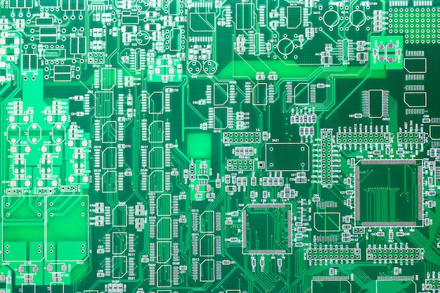 Foto tecnologia de hardware de computador eletrônico