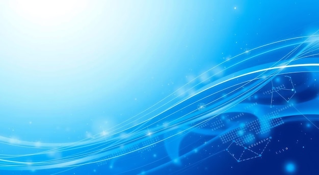 tecnología digital con un vector libre de fondo azul