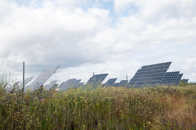 Tecnologia ecológica de usina de energia de fazenda de células solares