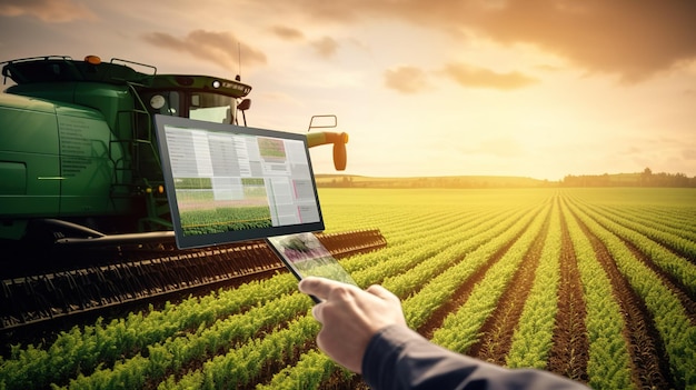 Tecnología empresarial agrícola IA generativa