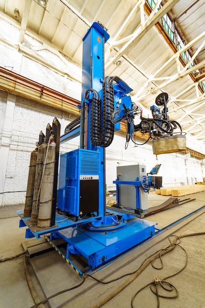 Foto tecnología de fabricación de procesamiento de corte por láser industrial