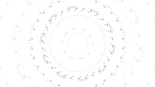 Tecnología futurista gris HUD fondo abstracto