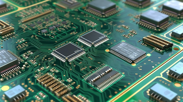 Tecnología generativa de placas base de PCB para la fabricación de chips de semiconductores de IA