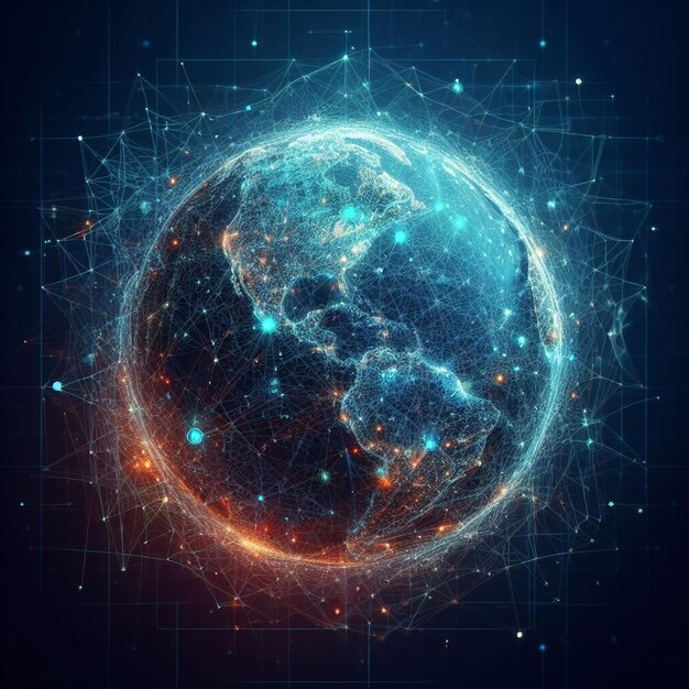 Tecnología global de conexión a la red terrestre