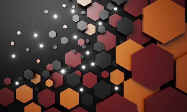 Foto tecnología hitech fondo 3d ilustración 3d telón de fondo futurista diseño abstracto