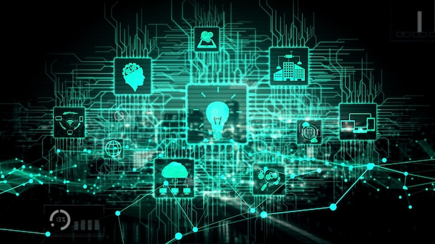 Tecnología de innovación para la financiación empresarial conceptual