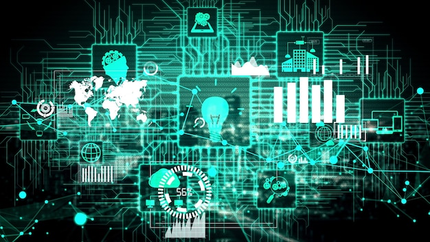 Tecnología de innovación para la financiación empresarial conceptual