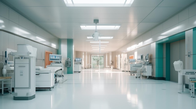 Tecnología innovadora en un quirófano de hospital moderno