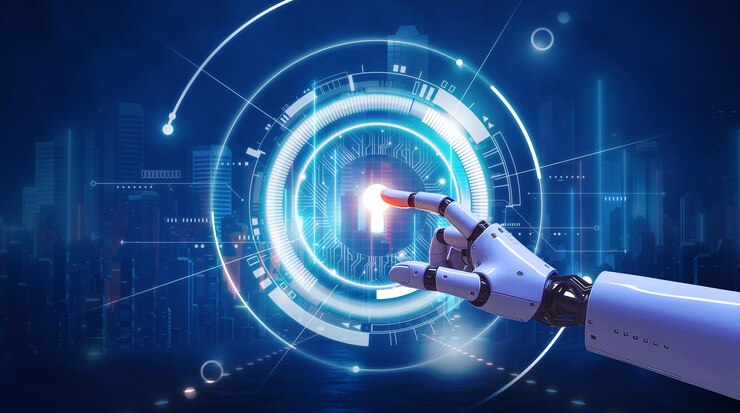 Tecnología de interfaz de toque de la mano del robot de IA
