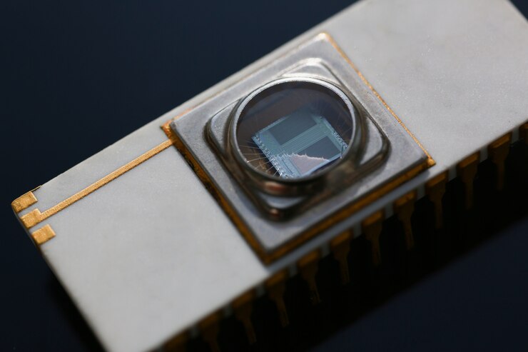 Foto tecnología de microprocesador