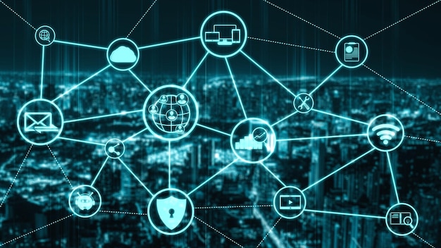 Tecnología omnicanal del enfoque comercial minorista en línea Marketing multicanal en redes sociales servicio de oferta de canal de pago por Internet compras minoristas en línea y aplicación omnidigital