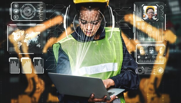 Tecnología de reconocimiento facial para que los trabajadores de la industria accedan al control de la máquina