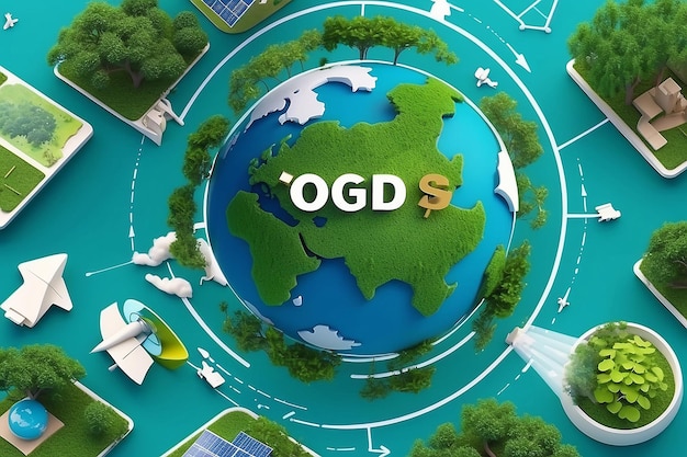 Tecnología verde Concepto de tecnología ambiental Objetivos de desarrollo sostenible ODS