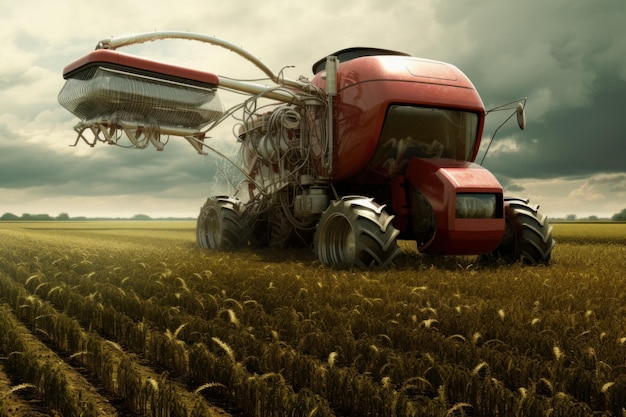 Tecnologias agrícolas avançadas Ai agricultor digital Gerar Ai