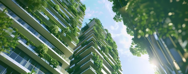 Tecnologías agrícolas verticales en paisajes urbanos con cultivos en capas para la eficiencia del espacio