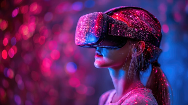 Tecnologias AR VR de realidade estendida AI