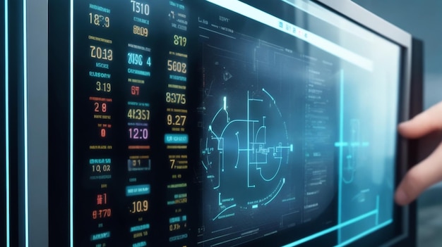 Tecnologias da informação vidro de ecrã sensível ao toque