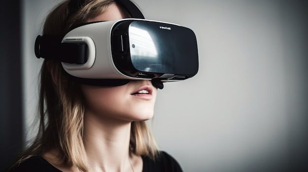 Tecnologias de realidade virtual no uso de pessoas IA generativa