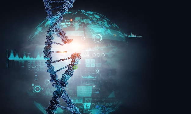 Tecnologías innovadoras de ADN en ciencia y medicina. Técnica mixta