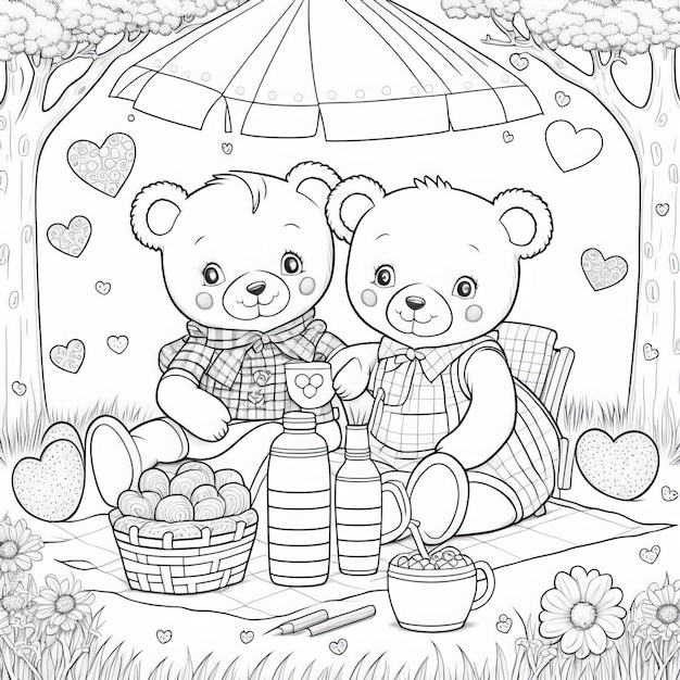 Foto teddybären-clipart-illustration