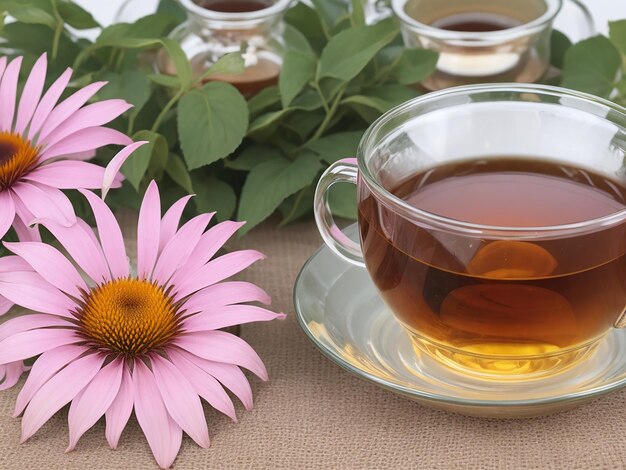 Tee mit Echinacea zubereiten